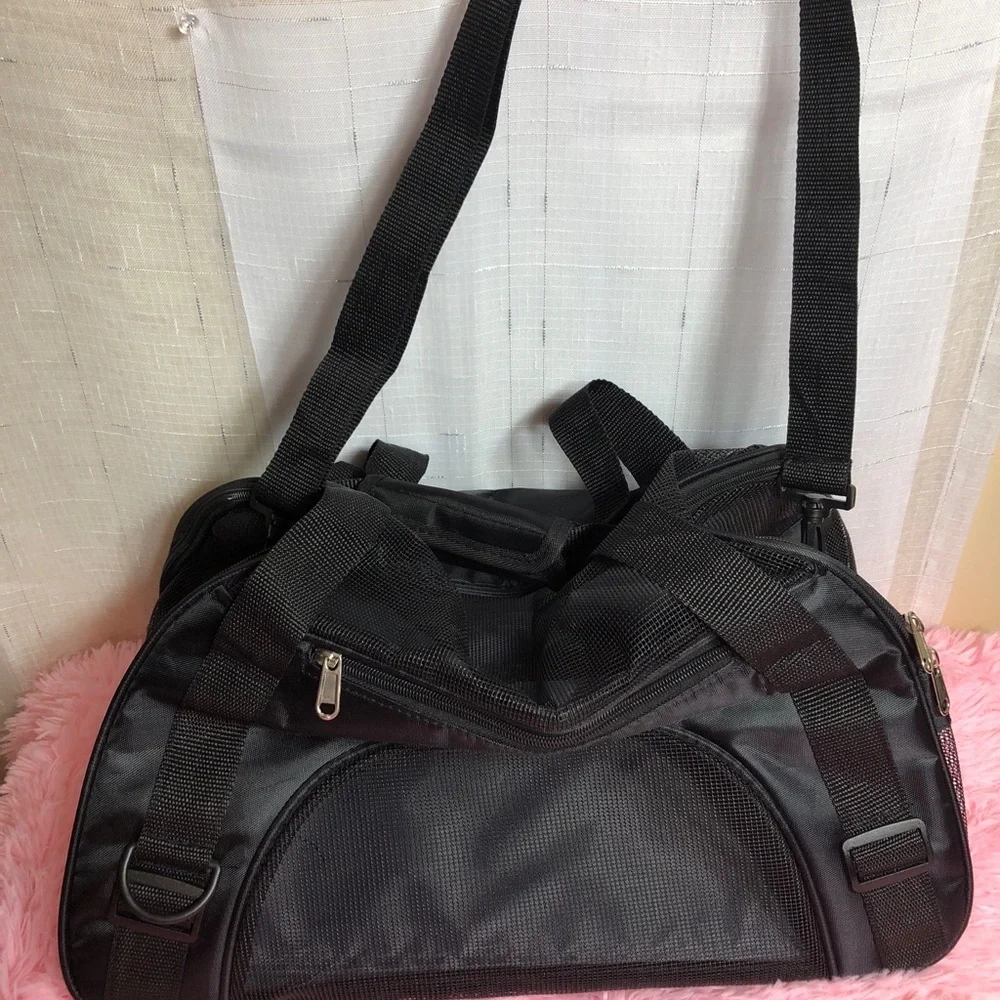 NWOT Black Cat Carrier Dog Carrier Pet Carrier for Small Medium Cats Dogs Puppy